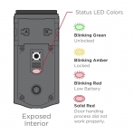 Kwikset Kevo 2.Nesil Bluetooth Akll Kilit-Satin Nickel