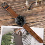 TRUMiRR Deri Garmin Vivoactive 5 Kay -Brown