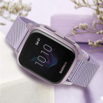 TRUMiRR Garmin Vivoactive 5/3 Uyumlu Kay -Orchid Purple 