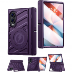 LEIAU Galaxy Z Fold 8 MagSafe Uyumlu �ift Standl� K�l�f