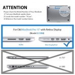 LENTION Retina Ekran MacBook Pro Ekran Koruyucu Film (15 in)