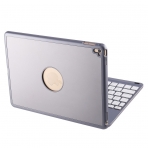 LESHP iPad Pro 9.7 ve iPad Air 2 Klavye Klf-Gray