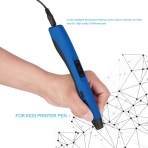 LESHP F10 3D Handheld Craft Art Professional Akll izim Kalemi-Blue