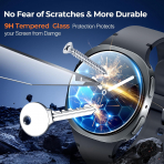 LK Galaxy Watch 8 44mm Ekran Koruyucu (4 Adet)