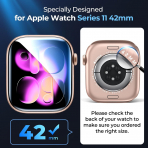 LK Apple Watch 11 42mm Ekran Koruyucu (8 Adet)