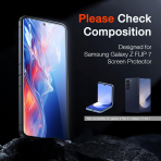 LK Samsung Galaxy Z Flip 7 Ekran Koruyucu (3 Adet)