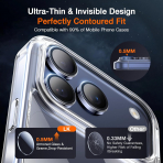 LK iPhone 17 Pro/17 Pro Max Kamera Lens Koruyucu-Deep Blue