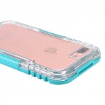 LONTECT Apple iPhone 7 Plus Su Geirmez Klf-Blue