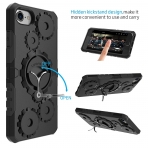 LOVPHONE Apple iPhone 7/8 Kol Band ve Klf (L)-Black