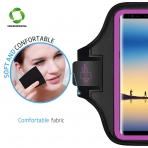 LOVPHONE Samsung Galaxy Note 8 Kou Kol Band-Rosy