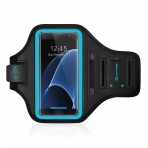 LOVPHONE Samsung Galaxy S7 Edge Kou Kol Band-Blue