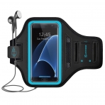 LOVPHONE Samsung Galaxy S7 Edge Kou Kol Band-Blue