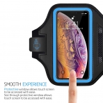 LOVPHONE iPhone XS Max Kou Kol Band-Blue