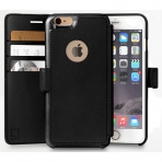 LUPA Apple iPhone 6 / 6S Slim Czdan Klf-Black