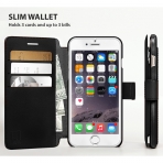 LUPA iPhone 7 Plus Slim Czdan Klf-Black