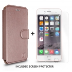 LUPA iPhone 7 Plus Slim Czdan Klf-Rose Gold