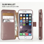 LUPA iPhone 7 Plus Slim Czdan Klf-Rose Gold