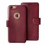 LUPA Apple iPhone 7 Slim Czdan Klf-Burgundy