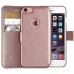 LUPA Apple iPhone 7 Slim Czdan Klf-Rose Gold