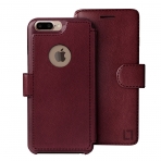 LUPA iPhone 7 Plus Slim Czdan Klf-Burgundy