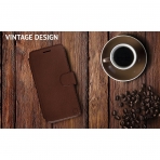 LUPA iPhone 7 Plus Slim Czdan Klf-Dark Brown