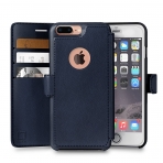 LUPA iPhone 7 Plus Slim Czdan Klf-Navy Blue