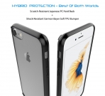 LUVVITT Apple iPhone 7 Hybrid Klf-Black