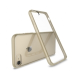 LUVVITT Apple iPhone 7 Hybrid Klf-Transparent Gold