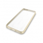 LUVVITT Apple iPhone 7 Hybrid Klf-Transparent Gold