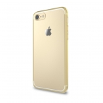 LUVVITT Apple iPhone 7 Hybrid Klf-Transparent Gold