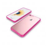 LUVVITT Apple iPhone 7 Hybrid Klf-Transparent Pink