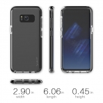 LUVVITT Samsung Galaxy S8 Klf (Clear / Black)