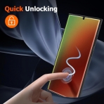 LYWHL Galaxy S24 Ultra Renkli Privacy Ekran Koruyucu