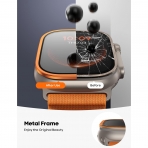 Lamicall Apple Watch Ultra 2.Nesil Ekran Koruyucusu-Orange