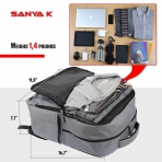Sanya K Laptop Briefcase Srt antas-Gray