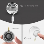Leadsound Portatif Kablosuz Mini Hoparl�r-White