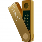 Ledger Nano X Bitcoin Para Czdan(Cold Wallet)(Gold)