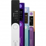 Ledger Nano X  Bitcoin Para Czdan (Cold Wallet)(Mor)