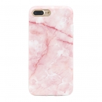 Leminimo iPhone 7 Plus Klf-Pink Marble