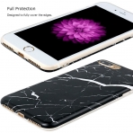 Leminimo iPhone 7 Plus Klf-Black Marble