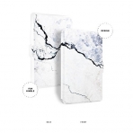 Leminimo Kindle (8.Nesil) Mermer Desen Klf-White Marble