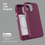 LifeProof See Serisi iPhone 13 Mini MagSafe Uyumlu Klf -Purple