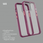 LifeProof See Serisi iPhone 13 Pro Klf -Purple Clear