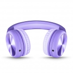 LilGadgets Shareport Çocuklar İçin Kulak Üstü Kulaklık-Purple