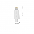 Linkpin 8 Pin USB Lightning Kablo (1.5M)-White
