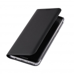 Linktive Samsung Galaxy S8 Flip Czdan Deri Klf-Black