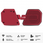 LoHi Kablosuz Bluetooth Hoparlr-Red
