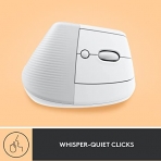 Logitech Lift Dikey Bluetooth Fare (Beyaz)
