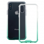 Lontect Apple iPhone X Bumper Klf-Clear Green