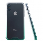 Lontect Apple iPhone X Bumper Klf-Clear Green